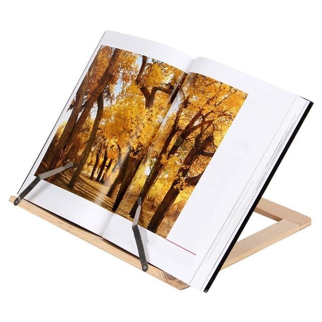Wooden Frame Reading Book Holder