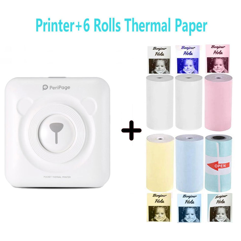 Portable Pocket Printer (203 DPI)